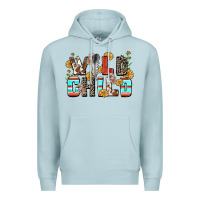 Blue Mist wild child Premium Hoodie - Zillion Design Studio