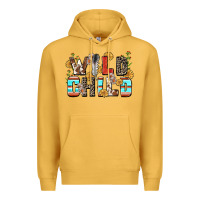 Mustard wild child Premium Hoodie - Zillion Design Studio
