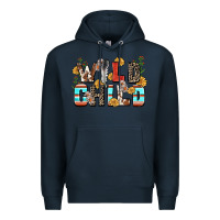 Navy wild child Premium Hoodie - Zillion Design Studio
