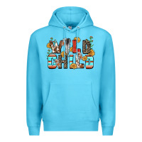 Ocean Blue wild child Premium Hoodie - Zillion Design Studio