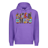 Purple wild child Premium Hoodie - Zillion Design Studio
