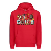 Red wild child Premium Hoodie - Zillion Design Studio