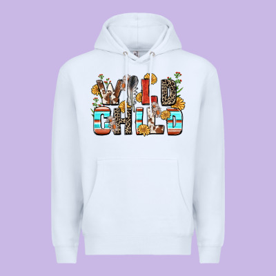 Wild Child Premium Hoodie Designed By Zillion Design Studio