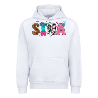 White stna Urban Hoodie - texasbilliewilder