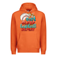 Carrot eat sleep baseball repeat Premium Hoodie - texasbilliewilder