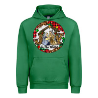 Emerald Christmas Joy To The World Urban Hoodie - RanaPortraitStore