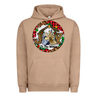 Pigment Burro Christmas Joy To The World Urban Hoodie - RanaPortraitStore