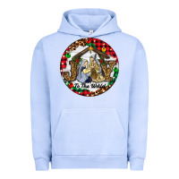 Pigment Grape Ice Christmas Joy To The World Urban Hoodie - RanaPortraitStore