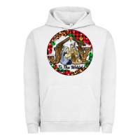 Pigment Lunar Rock Christmas Joy To The World Urban Hoodie - RanaPortraitStore