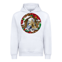 White Christmas Joy To The World Urban Hoodie - RanaPortraitStore