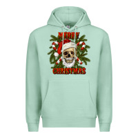 Seafoam Merry Christmas Premium Hoodie - RanaPortraitStore
