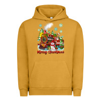 Pigment Peanut Butter merry christmas polar express Urban Hoodie - Zillion Design Studio