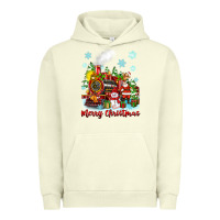 Pigment Pistachio merry christmas polar express Urban Hoodie - Zillion Design Studio
