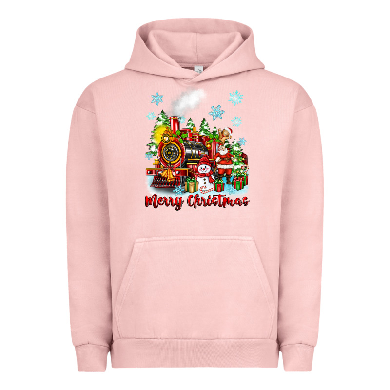 Merry Christmas Polar Express Urban Hoodie by Zillion Design Studio | Teevron