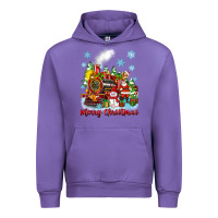 Tulip merry christmas polar express Urban Hoodie - Zillion Design Studio