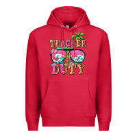 Cardinal teacher off duty Premium Hoodie - AdoDesignShop