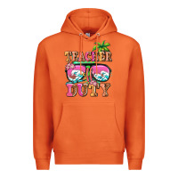 Carrot teacher off duty Premium Hoodie - AdoDesignShop