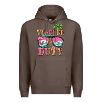 Coffee teacher off duty Premium Hoodie - AdoDesignShop