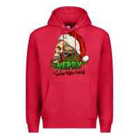 Cardinal Merry Christmas Premium Hoodie - RanaPortraitStore