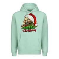 Seafoam Merry Christmas Premium Hoodie - RanaPortraitStore