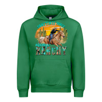 Emerald sometimes fancy always ranchy Urban Hoodie - texasbilliewilder