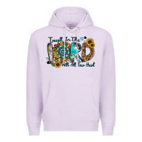Trust In The Lord With All Your Heart Premium Hoodie | Teevron