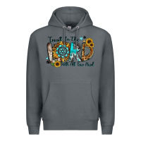 Rock trust in the lord with all your heart Premium Hoodie - Zillion Design Studio