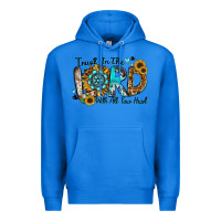True Royal trust in the lord with all your heart Premium Hoodie - Zillion Design Studio
