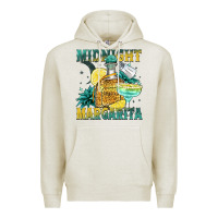 Oatmeal Heather midnight margarita Premium Hoodie - Zillion Design Studio