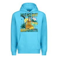 Ocean Blue midnight margarita Premium Hoodie - Zillion Design Studio
