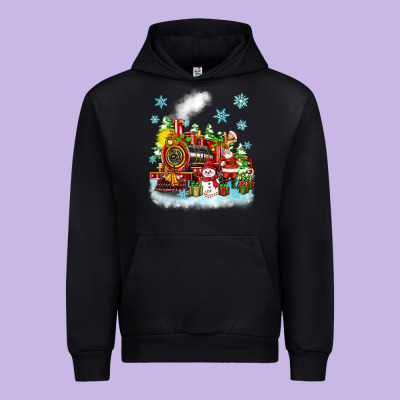 Urban Hoodie christmas polar express santa