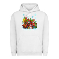 Pigment Lunar Rock christmas polar express santa Urban Hoodie - Zillion Design Studio