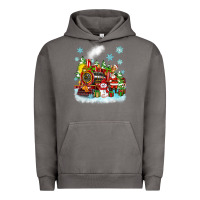 Pigment Tornado christmas polar express santa Urban Hoodie - Zillion Design Studio
