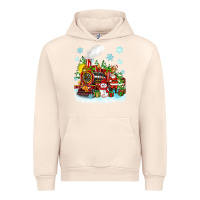 Sandshell christmas polar express santa Urban Hoodie - Zillion Design Studio