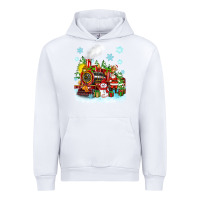 White christmas polar express santa Urban Hoodie - Zillion Design Studio