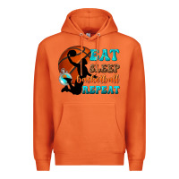 Carrot eat sleep basketball repeat Premium Hoodie - texasbilliewilder