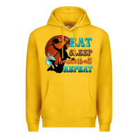 Lemon eat sleep basketball repeat Premium Hoodie - texasbilliewilder