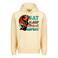 Pina Colada eat sleep basketball repeat Premium Hoodie - texasbilliewilder