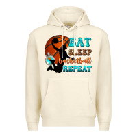 Sandshell eat sleep basketball repeat Premium Hoodie - texasbilliewilder