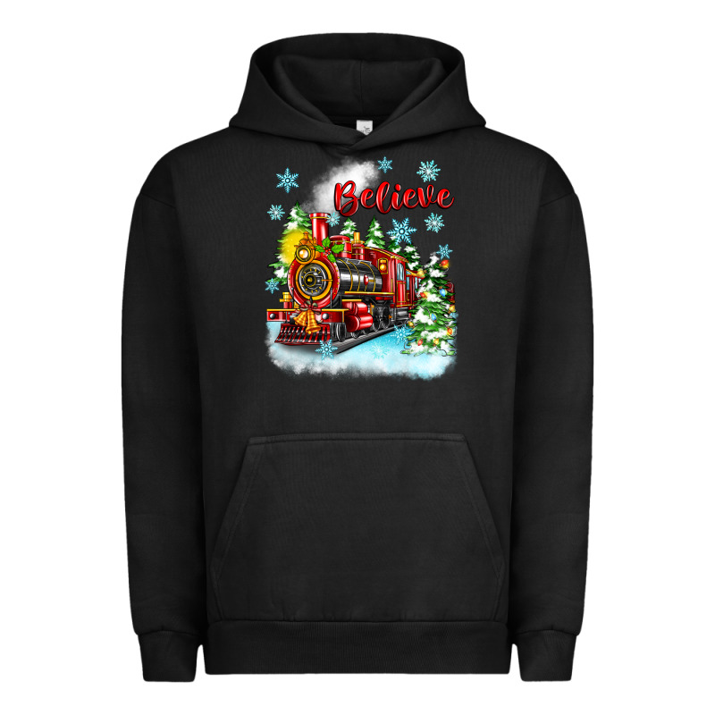 Christmas Polar Express Believe Urban Hoodie by Zillion Design Studio | Teevron