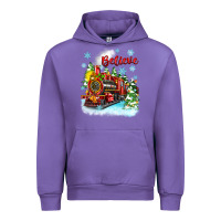 Tulip christmas polar express believe Urban Hoodie - Zillion Design Studio