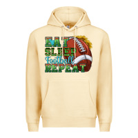 Pina Colada eat sleep football repeat Premium Hoodie - texasbilliewilder