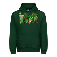 Foreset Green t  rex coffee cups Urban Hoodie - texasbilliewilder