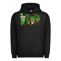 Pigment Black t  rex coffee cups Urban Hoodie - texasbilliewilder
