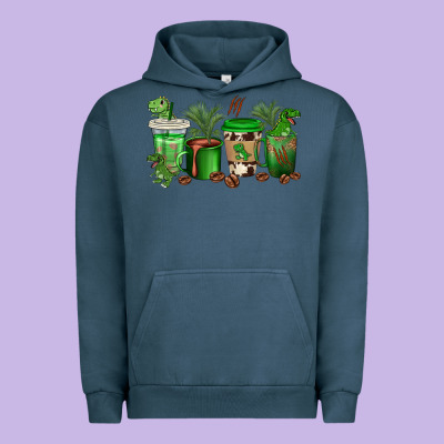 Urban Hoodie t  rex coffee cups