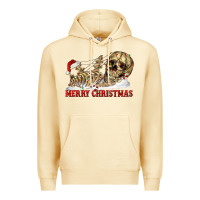 Pina Colada Merry christmas skeleton Premium Hoodie - RanaPortraitStore