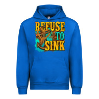 Cobalt refuse to sink western Urban Hoodie - texasbilliewilder