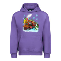 Tulip christmas polar express Urban Hoodie - Zillion Design Studio