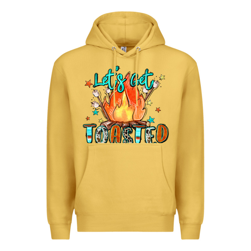 Let's Get Toasted Premium Hoodie by Zillion Design Studio | Teevron