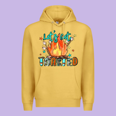Let's Get Toasted Premium Hoodie Designed By Zillion Design Studio